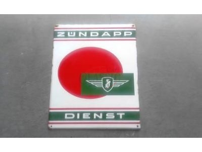 Zundapp - Placa esmalte (60x40)