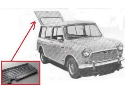 Mini Ima - Guarnição da tampa mala (Quartela)