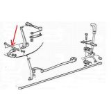 Peugeot 205 GTI / Peugeot 304 - Tirante do sector mudanças ajustável (Ø 10x135)
