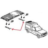 Renault Express - Limitador da tampa do tejadilho