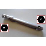 Mercedes-Benz W123 - Chave de tubo sextavada (16x13)