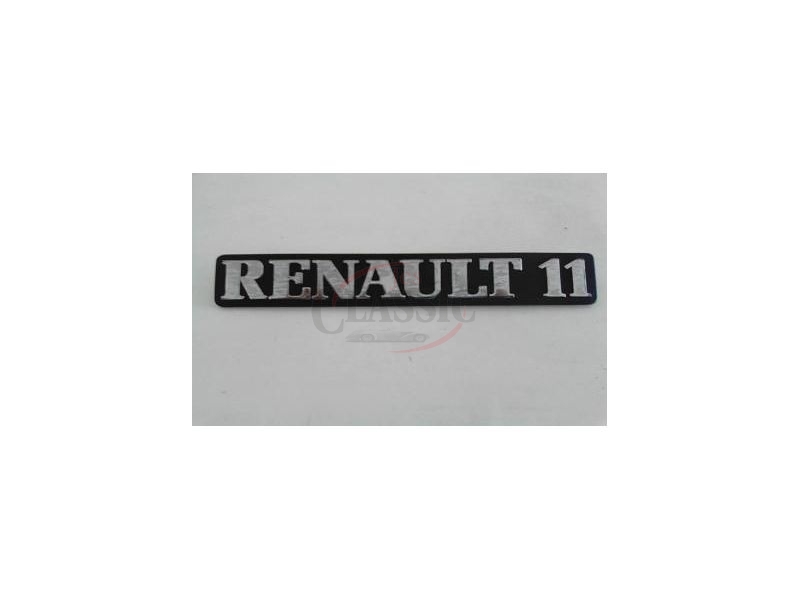 Renault 11 - Emblema traseiro (RENAULT 11)