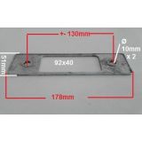 Multimarcas - Frente de auto-rádio (178x51)