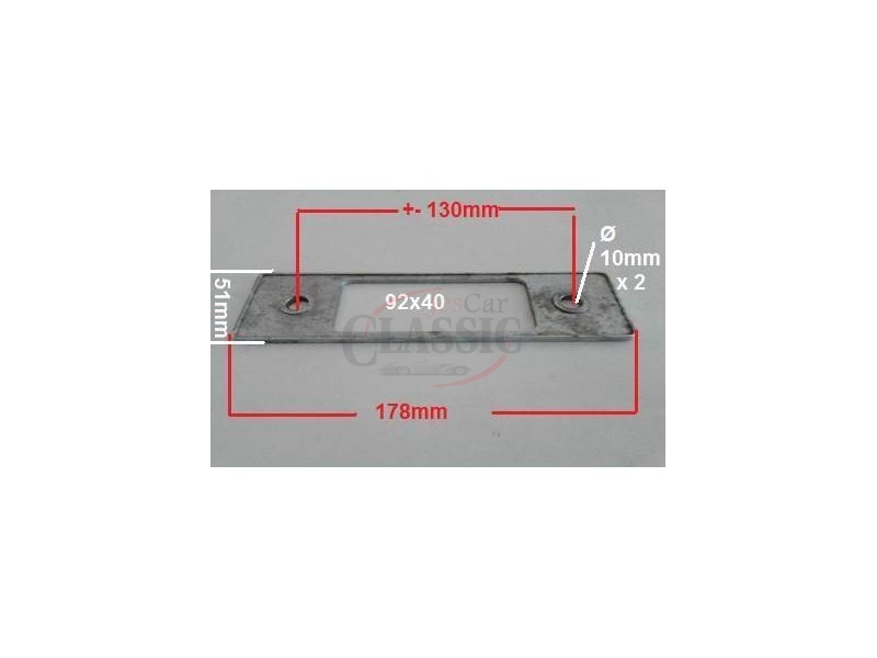 Multimarcas - Frente de auto-rádio (178x51)