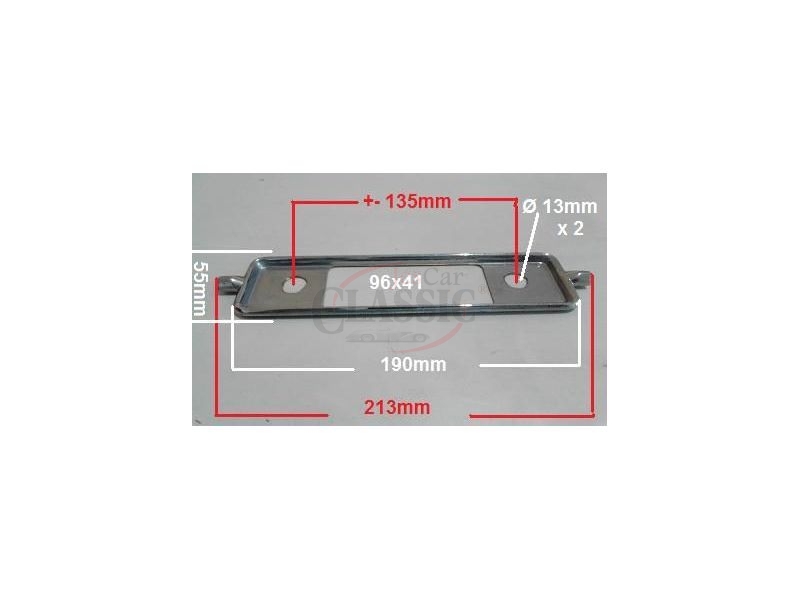 VW Carocha 57-74 - Frente de auto-rádio ♫ (213x55)