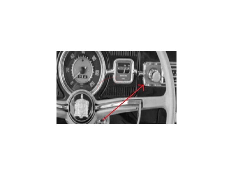 VW Carocha 57-74 - Frente de auto-rádio ♫ (213x55)