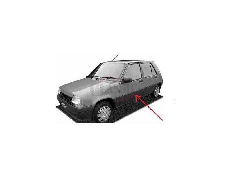 Renault Super 5 - Friso embelezador porta esquerda