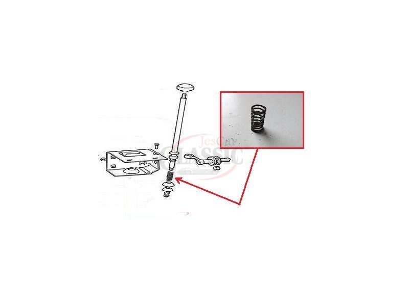 Fiat 600 - Mola do selector da alavanca velocidades