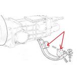 Fiat 600 / Fiat 600 D - Apoio da caixa de velocidades