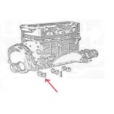 Fiat 600 D - Suporte de fixação da cambota motor