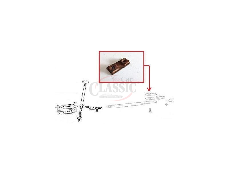 Fiat 600 - União do tirante das mudanças