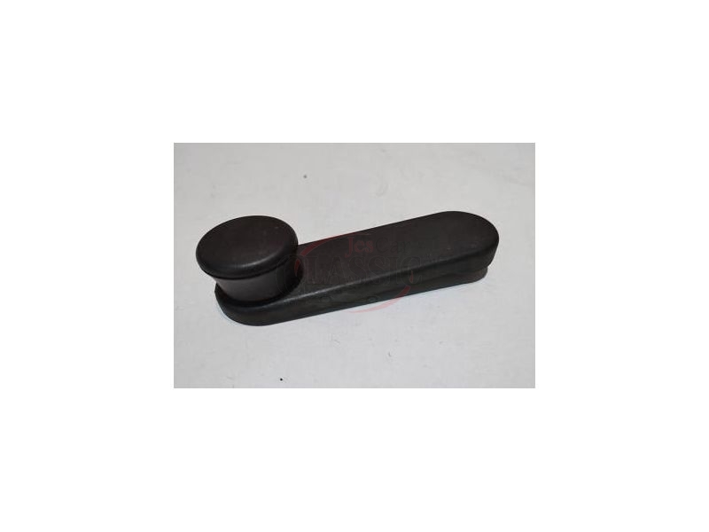 Fiat Panda I / Fiat Regata / Fiat Uno I / Lancia Y10 - Manivela de vidro (Preta)