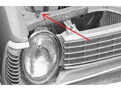 Toyota Corolla II KE20 - Batente de capot roscado de afinação