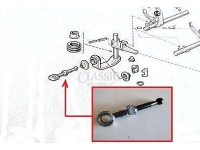 Renault 9 / Renault Express / Renault Super 5 - Tirante da caixa do selector da alavanca de velocidades