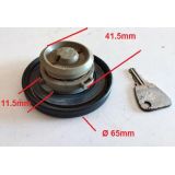 Fiat 124 / Fiat 128 I - Tampa de depósito combustível (Ø 65mm)