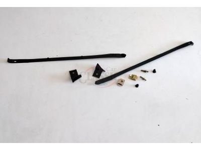 Renault 19 II - Jogo de frisos e molas  inferior da grelha principal