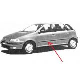 Fiat Punto I - Friso embelezador porta frente esquerda (990mm)