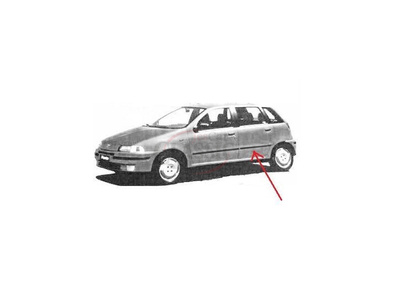 Fiat Punto I - Friso embelezador porta traseira esquerda (742mm)