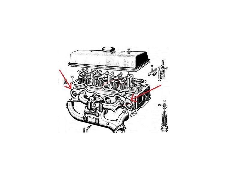 Citroen HY / Citroen Traction Avant - Junta de colector escape