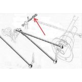 Peugeot 204 / Peugeot 404 / Peugeot 504 - Anilha do selector das mudanças