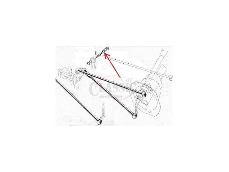 Peugeot 204 / Peugeot 404 / Peugeot 504 - Anilha do selector das mudanças