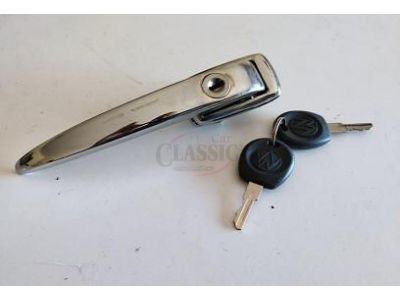 VW Carocha 47-55 - Manipulo de abertura porta exterior esquerda (com chave)