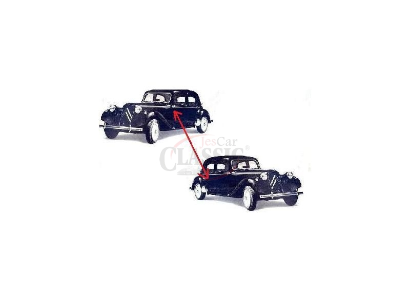 Citroen Traction Avant - Manipulo de abertura porta exterior frente esquerda / traseira direita