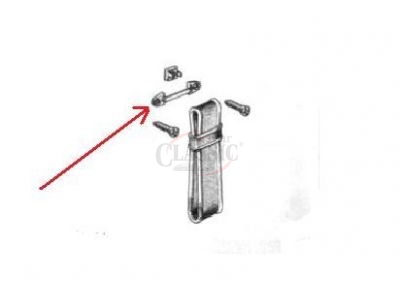 Peugeot 403 / Peugeot 404 - Suporte de fixação do puxador porta interior