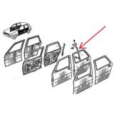 Renault Super 5 - Calha de prumo guia do vidro porta traseira esquerda