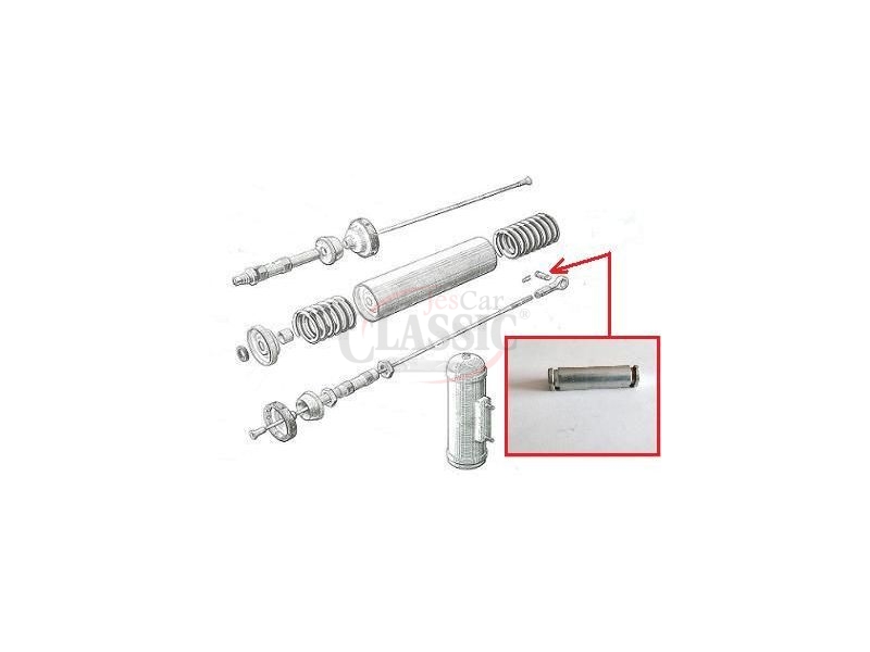 Citroen 2CV - Cavilha triangular do pote suspensão á parte trás (45x14)