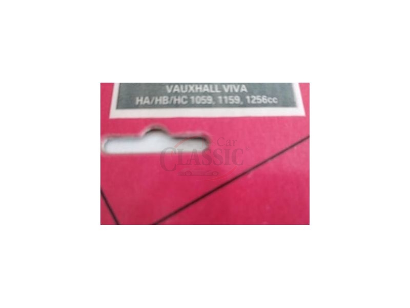 Vauxhall Viva HA / Vauxhall Viva HB / Vauxhall Viva HC - Jogo de corrente distribuição