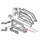 Citroen AX - Borracha do vidro lateral móvel (3 Portas)