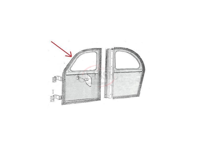 Citroen 2CV - Borracha da porta frente esquerda