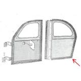 Citroen 2CV - Borracha da porta tras esquerda