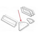 Citroen 2CV - Borracha do vidro da porta tras