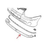 Opel Corsa B GSI - Spoiler/Lip do para-choques frente esquerdo