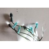 Lancia Delta I - Cablagem de instalação para interruptores