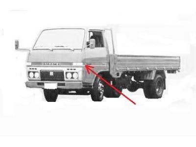 Daihatsu Delta II - Vidro farolim frente esquerdo