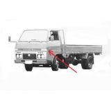 Daihatsu Delta II - Vidro farolim frente esquerdo