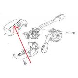 VW Caddy II / VW Polo III - Tampa de acabamento do resguardo de coluna direcção (superior)