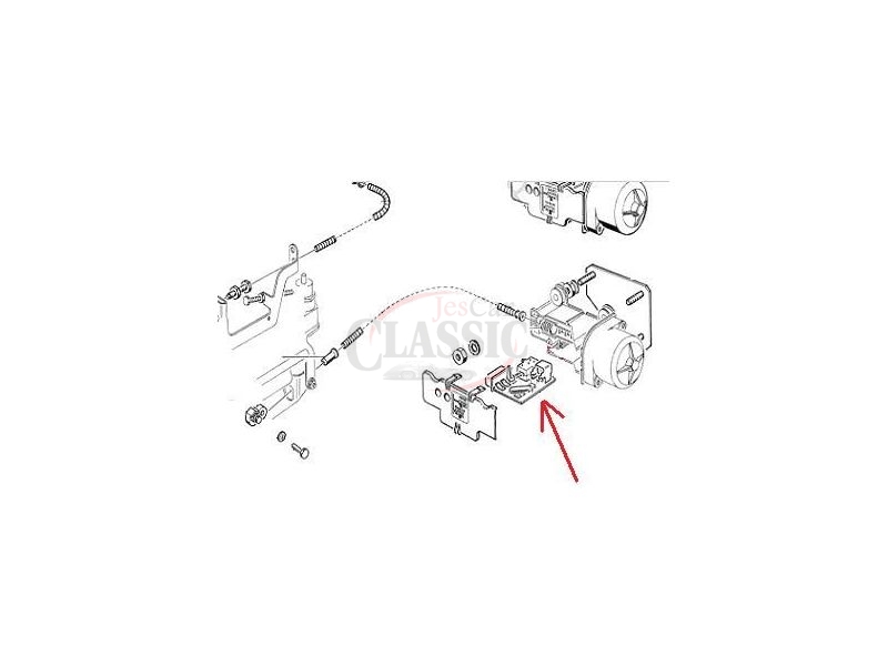 Peugeot 404 / Peugeot 504 / Peugeot J7 - Circuito de comando (Stop - Ralenti)