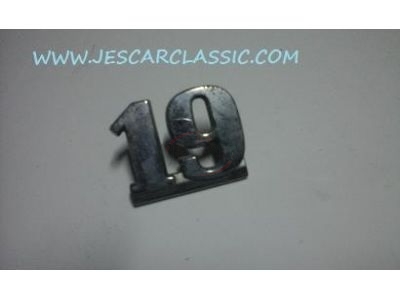 Renault 19 II  - Emblema traseiro (19)
