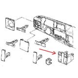 Opel Corsa A - Suporte de fixação para interruptores luzes nevoeiro