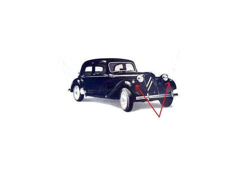 Citroen Traction Avant - Junta de borracha para farolins frente