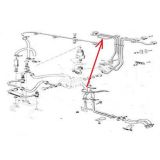 Peugeot 504 - Tubo de injector (Mot.XD90 - Bomba BOSCH)