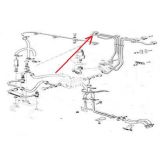 Peugeot 504 - tubo de injector