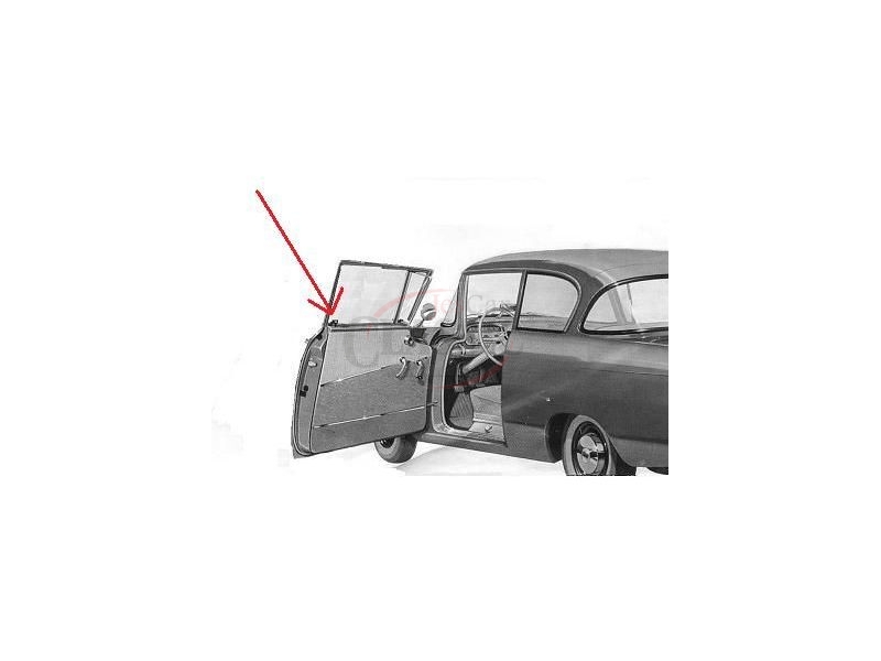 Opel Rekord Olympia P1 - Botão de trancamento porta