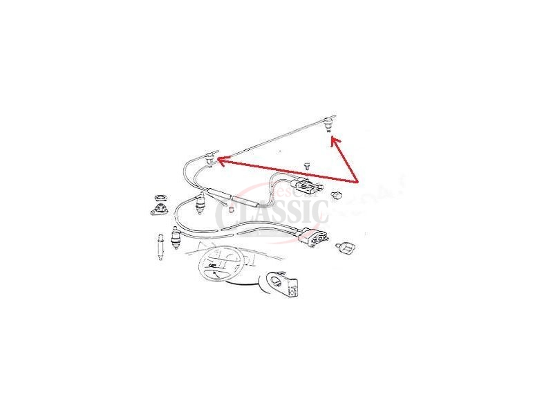 Peugeot 505 - Afinador corrector farol principal hidráulico