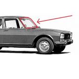 Peugeot 504 - Borracha do vidro para-brisas