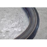 Ford Fiesta MkII - Borracha do vidro óculo